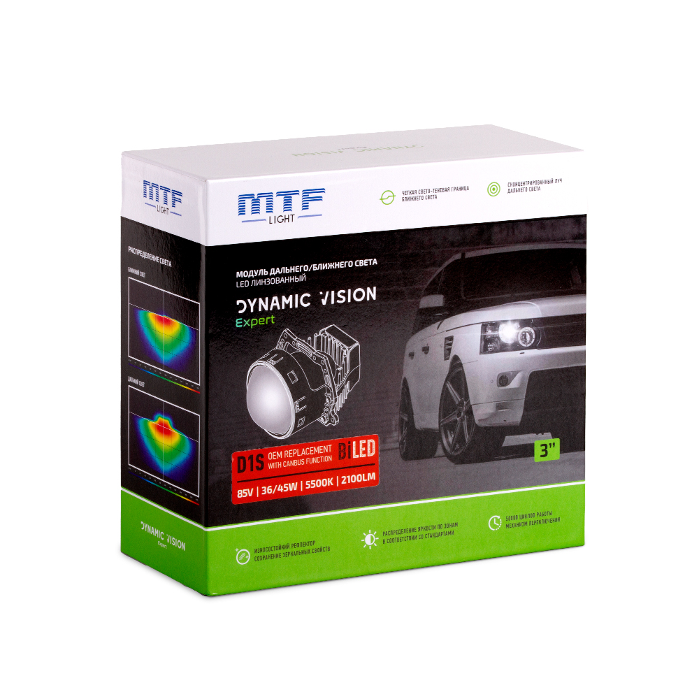 

Светодиодные модули MTF Light DYNAMIC VISION Expert разъем D1S
