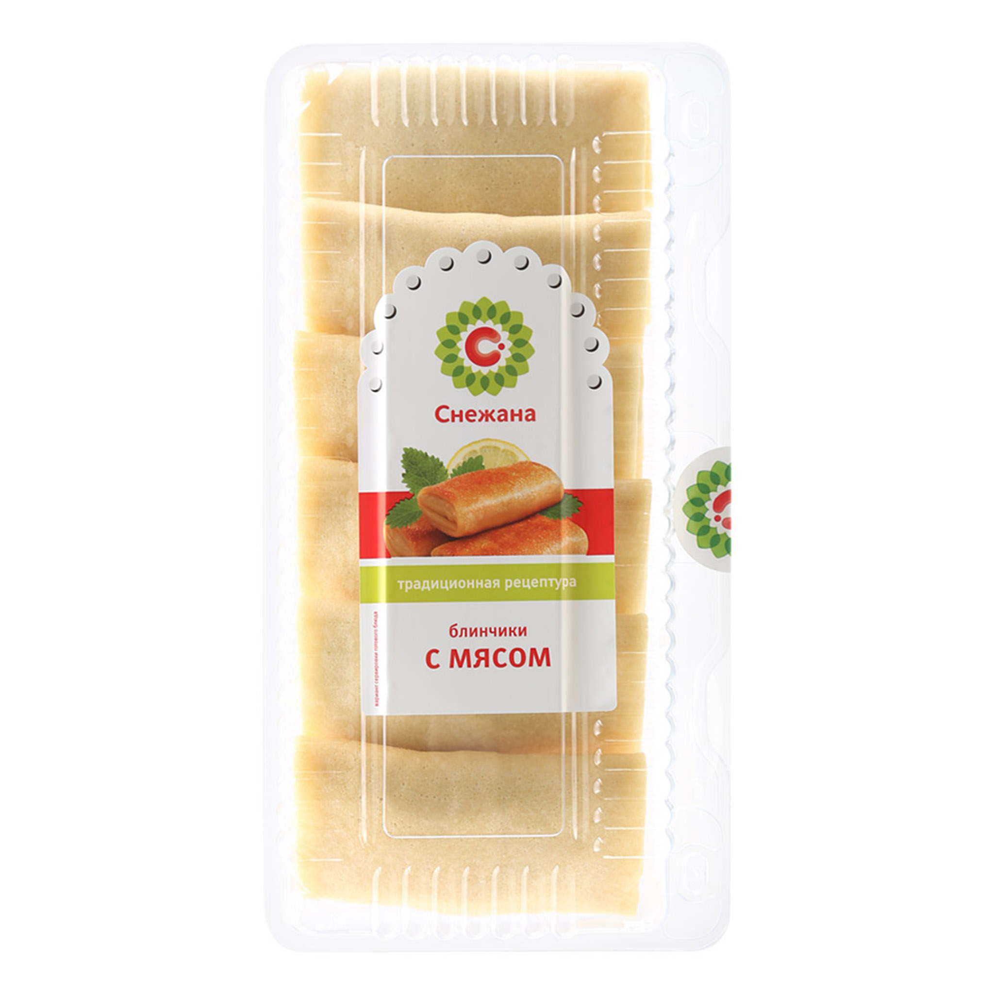 

Блинчики Снежана с мясом 450 г