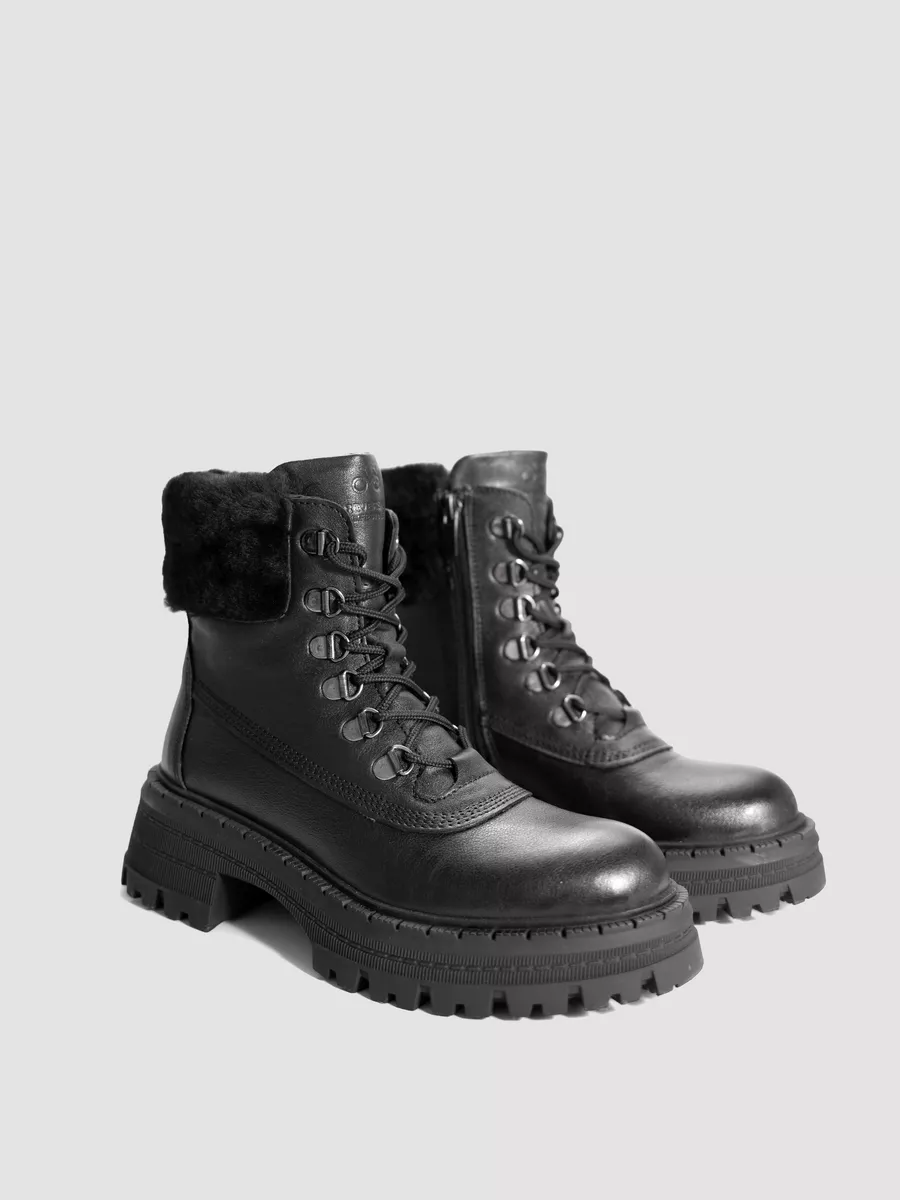 

Ботинки женские Reversal 17433RB черные 38 RU, Черный, 17433RB