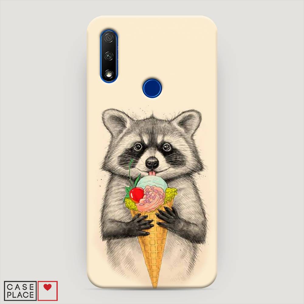 

Чехол Awog "Енот с мороженым" для Huawei P Smart Z, 69420-7