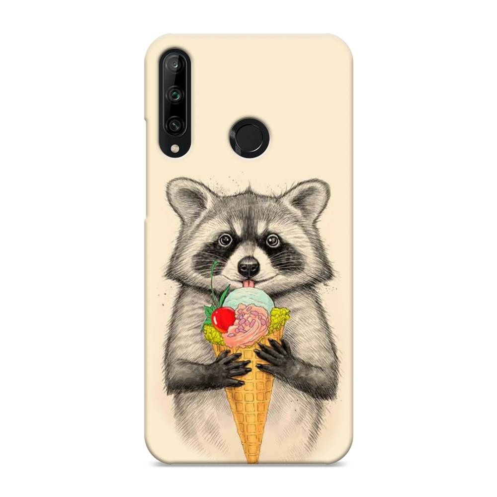 

Чехол Awog "Енот с мороженым" для Honor 9C, 612520-7