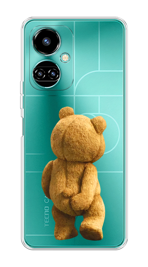 

Чехол на Tecno Camon 19/19 Pro 4G "Медвежья спина", Коричневый;прозрачный, 302250-1