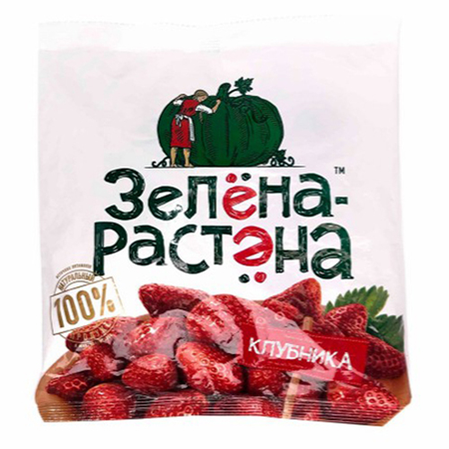 

Замороженная клубника Зелена-Растена 300 г