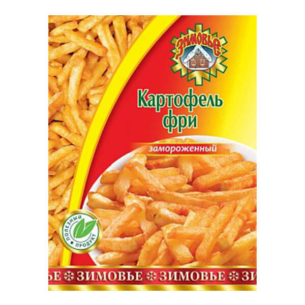 

Картофель фри Зимовье свежемороженый 900 г