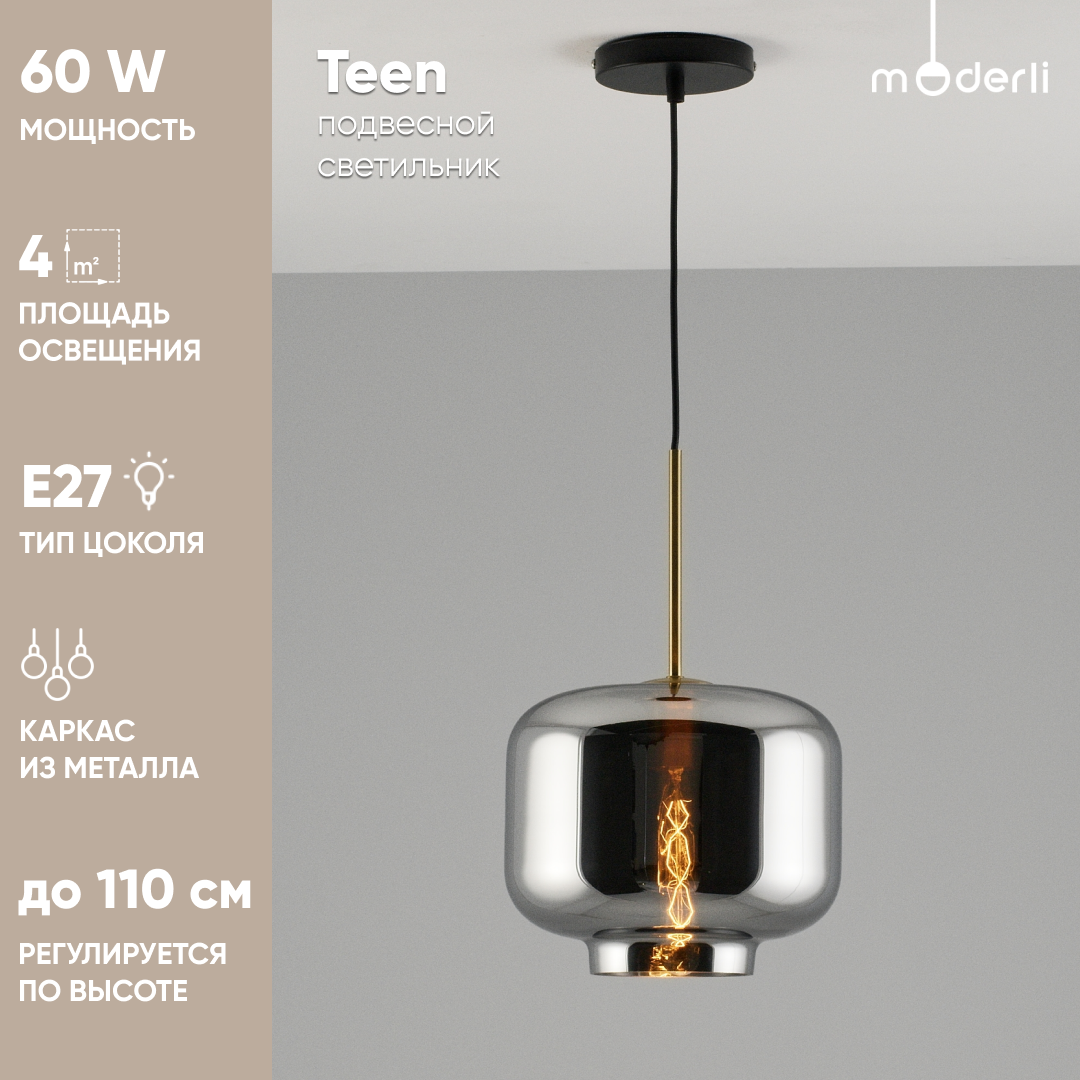 

Подвесной светильник Moderli V2132-P Teen, Teen