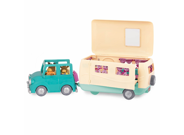 Игровой набор Lil Woodzeez Дом на колёсах с аксессуарами голубой LW61166-1 15290₽