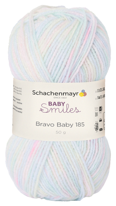 фото Пряжа для вязания schachenmayr baby smiles, bravo baby 185 mez, 9801212 (00183, pastell)