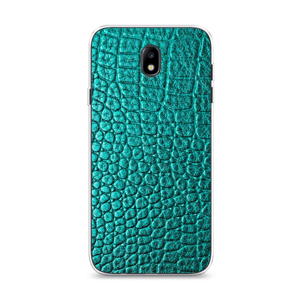 

Чехол Awog на Samsung Galaxy J7 2017 / Самсунг J7 2017 "Бирюзовая змея", 23150-3