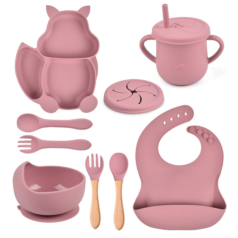

Набор силиконовой посуды для детей DD&SiliconeSet Set Белочка 690DDSSL, Set Белочка