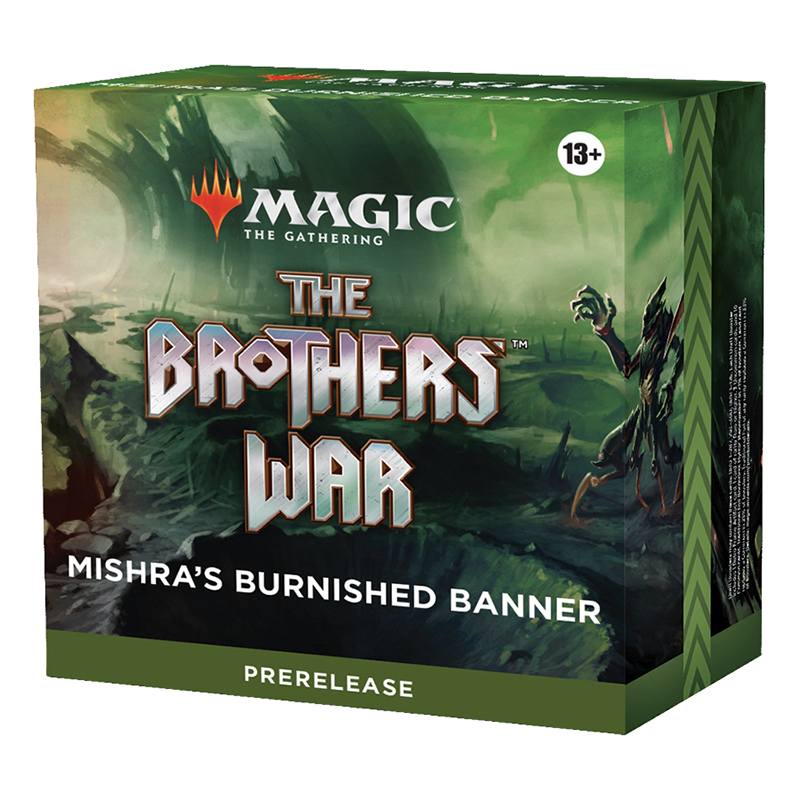 

Дополнение для ККИ MTG Пререлизный набор Mishra's Burnished Banner The Brothers' War