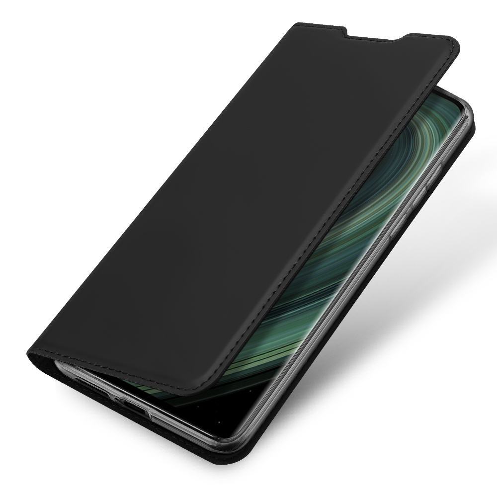 фото Чехол книжка для xiaomi mi 10 ultra dux ducis, черный