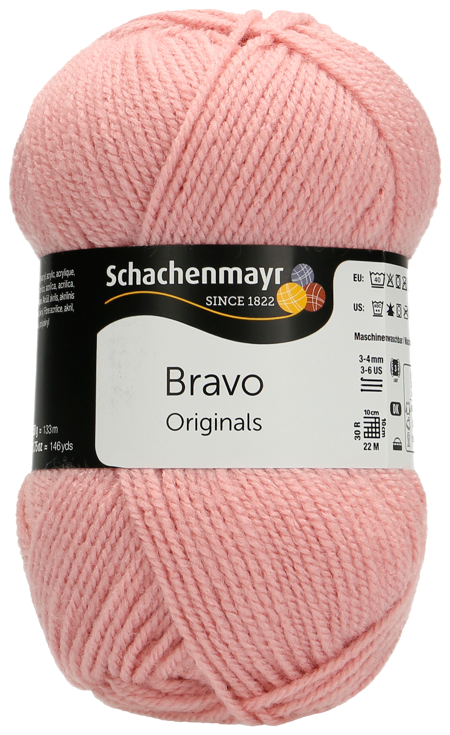 фото Пряжа для вязания schachenmayr 9801211 bravo original (08379, altrosa)