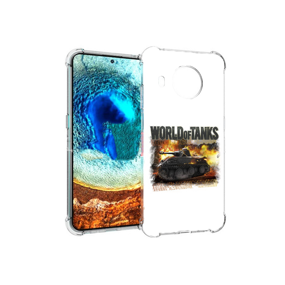 

Чехол MyPads Tocco для Nokia X20 Мир танков-2 (PT159436.101.118), Прозрачный, Tocco