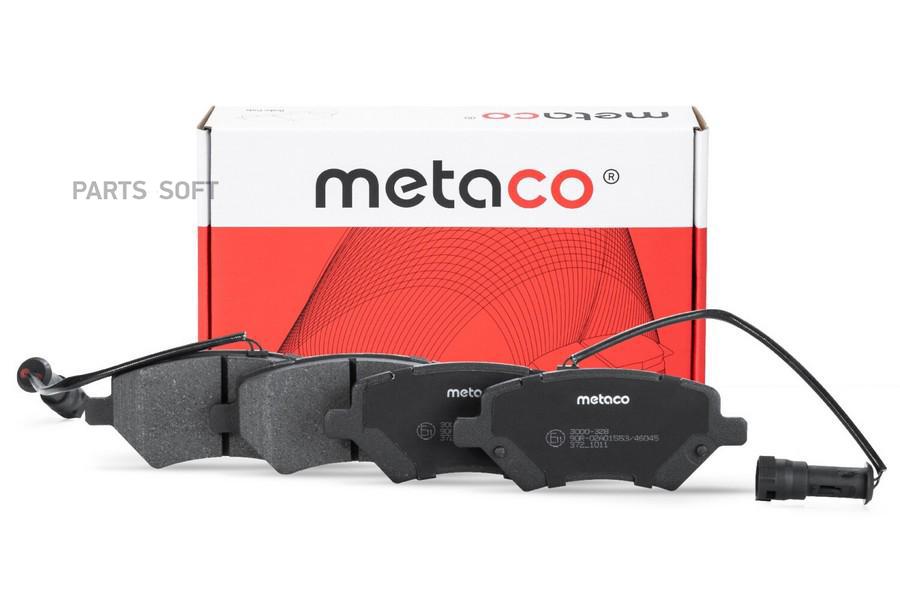 

Тормозные колодки METACO передние 3000-328