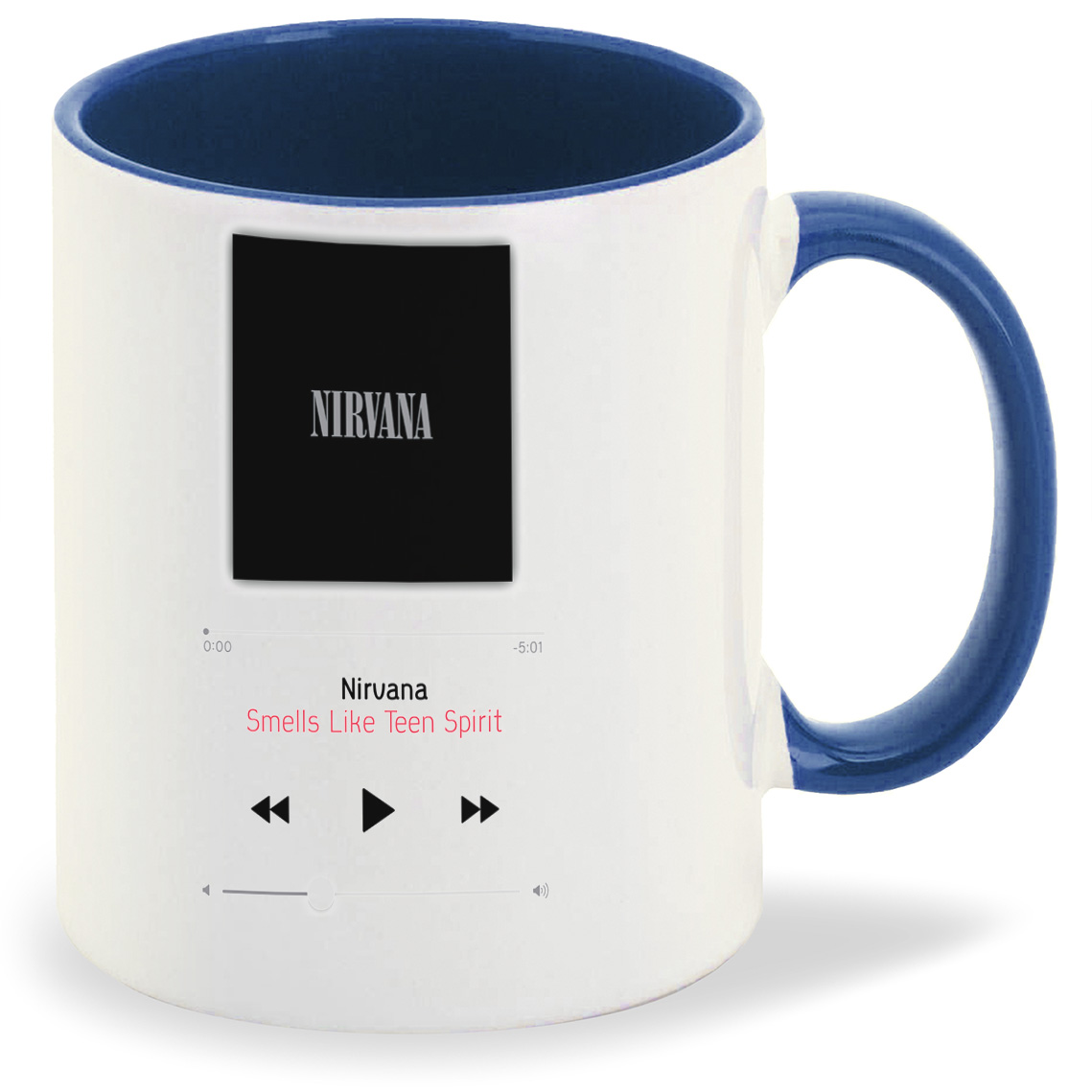 

Кружка CoolPodarok Саундтрек.Smells Like Teen Spirit, Саундтрек.Smells Like Teen Spirit