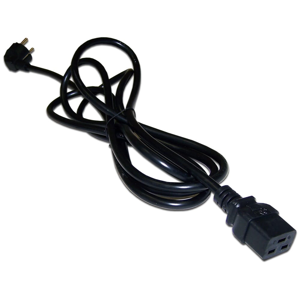

Шнур питания LANMASTER LAN-PP19/SHA-2.0-BK, Черный