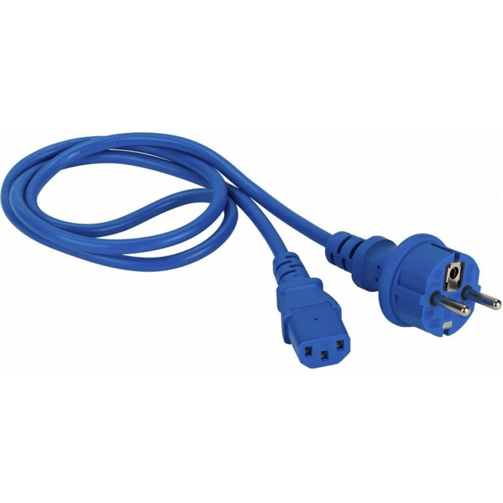 

Шнур питания LANMASTER LAN-PP13/SH-3.0-BL, Синий