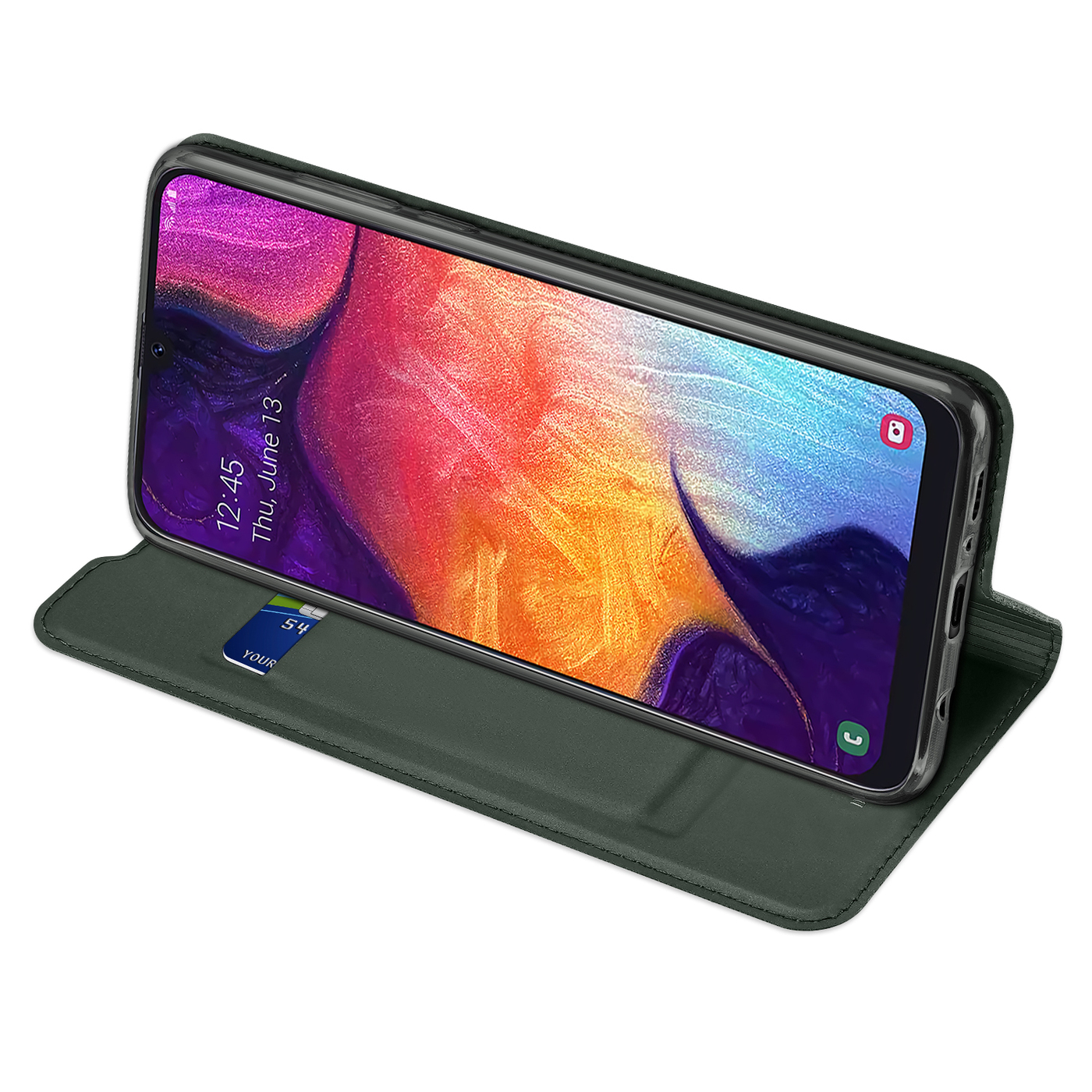 

Чехол книжка для Samsung Galaxy A50 2019 (SM-A505F) Dux ducis зеленый, Samsung Galaxy A50 2019 (SM-A505F)