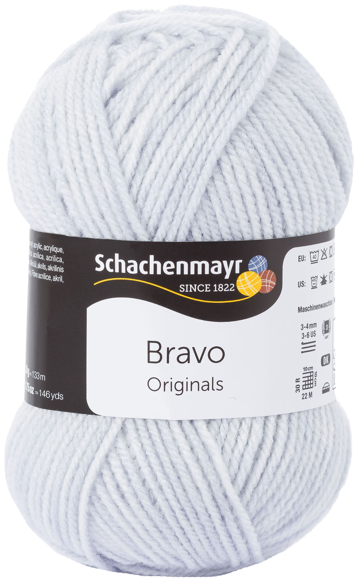 фото Пряжа для вязания schachenmayr 9801211 bravo original (08356, hellblau denim)