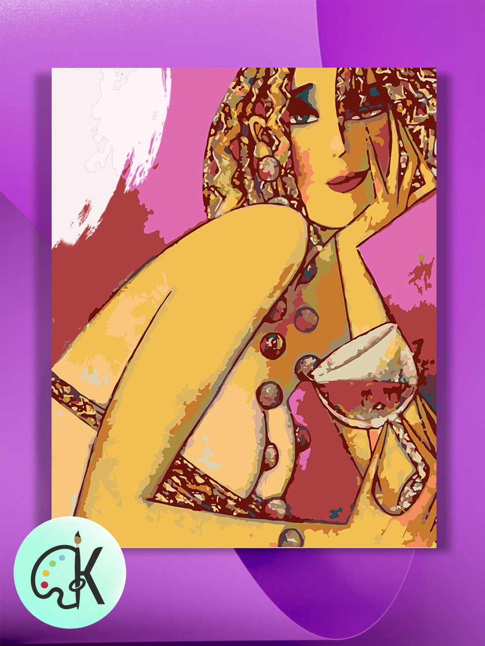 

Картина по номерам на холсте Культура Цвета Летний сезон, 40 х 50 см, Летний сезон