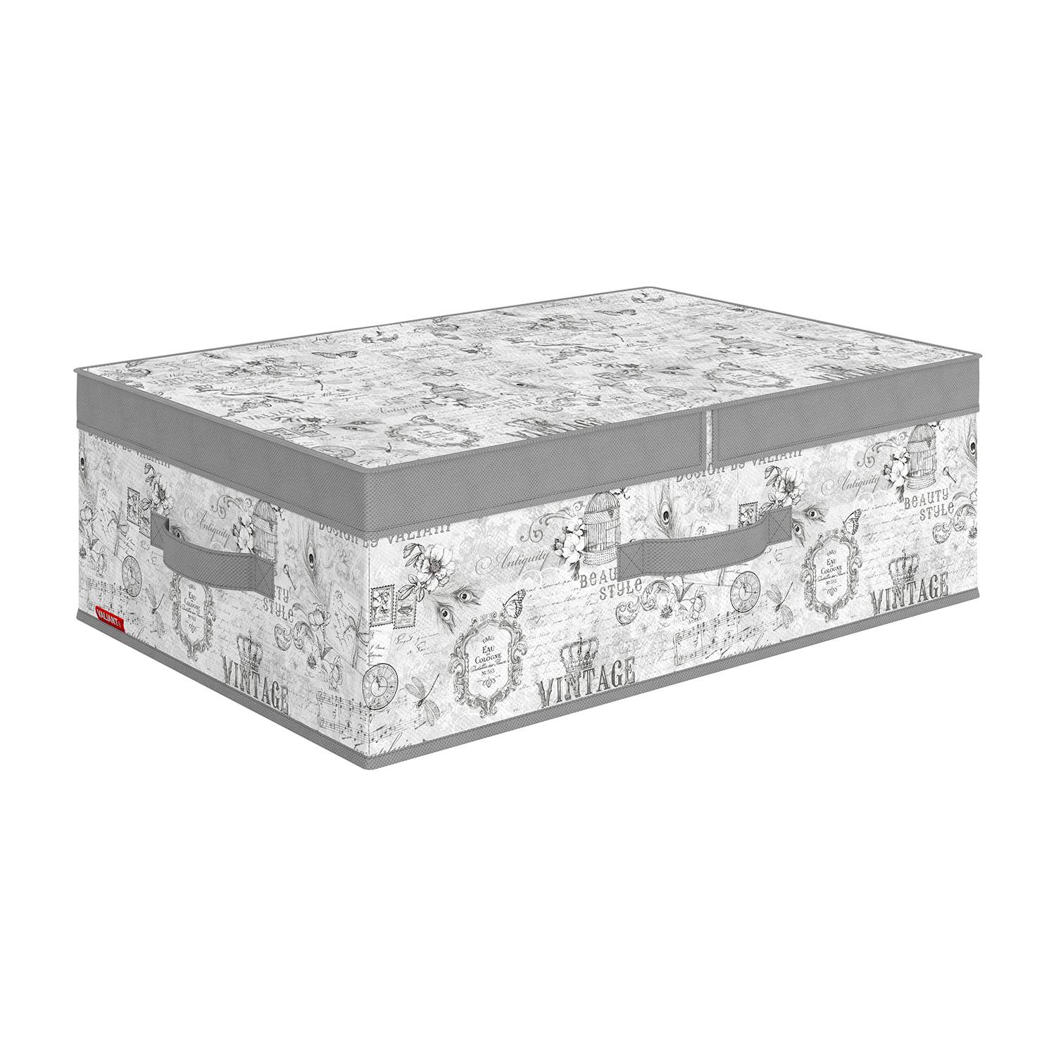 

Коробка для хранения вещей с крышкой, Valiant VG-BOX-LD, 58х40х18 см, ВOХ-LD