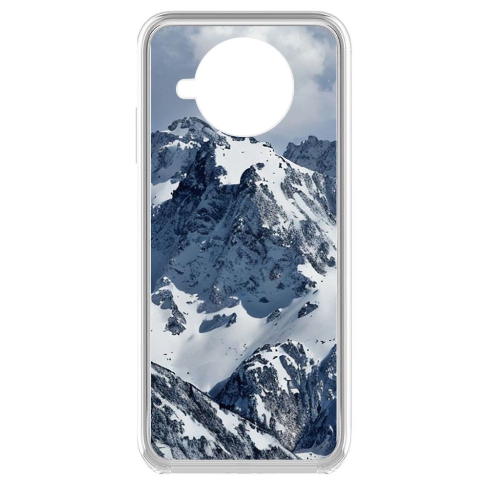 

Чехол-накладка Krutoff Clear Case Горы для Xiaomi Mi 10T Lite