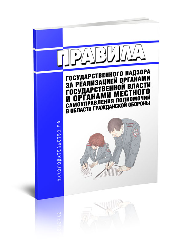 

Правила государственного надзора за реализацией органами государственной власти