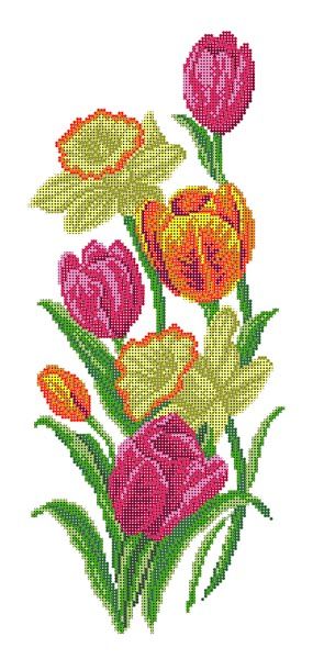 

Рисунок на шелке 37*49см. рис.45.. (МП) (4518)