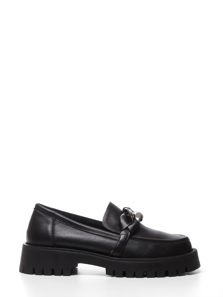 

Лоферы женские LAUF! PF1375-83682 черные 40 RU, PF1375-83682
