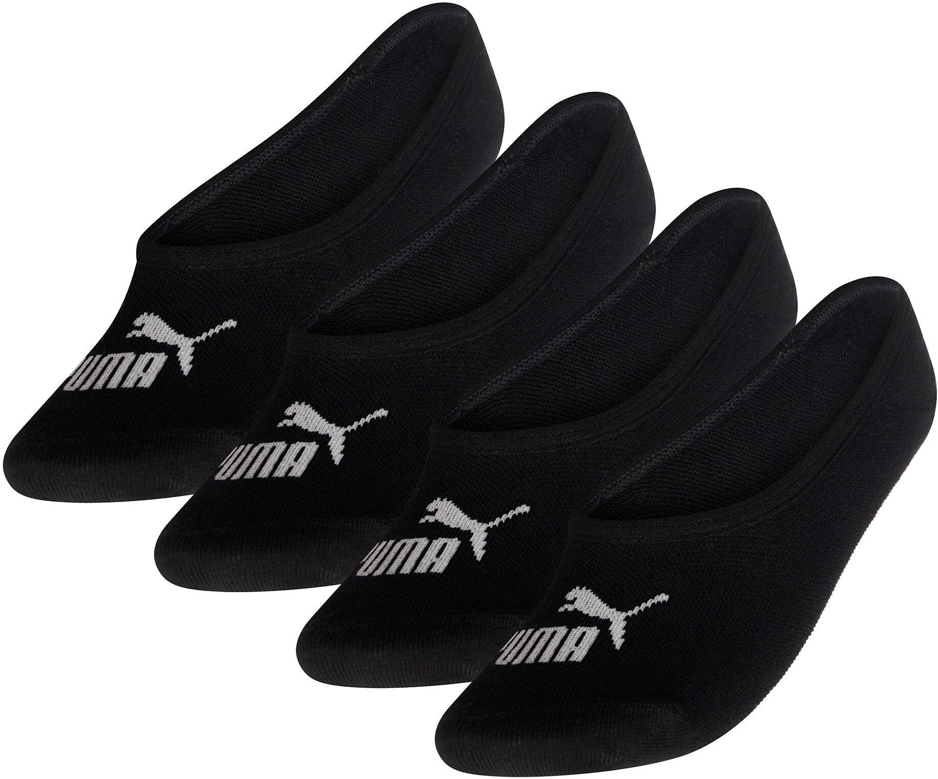 

Комплект следков унисекс PUMA Nos Unisex Footie 4P черных, Черный, Nos Unisex Footie 4P
