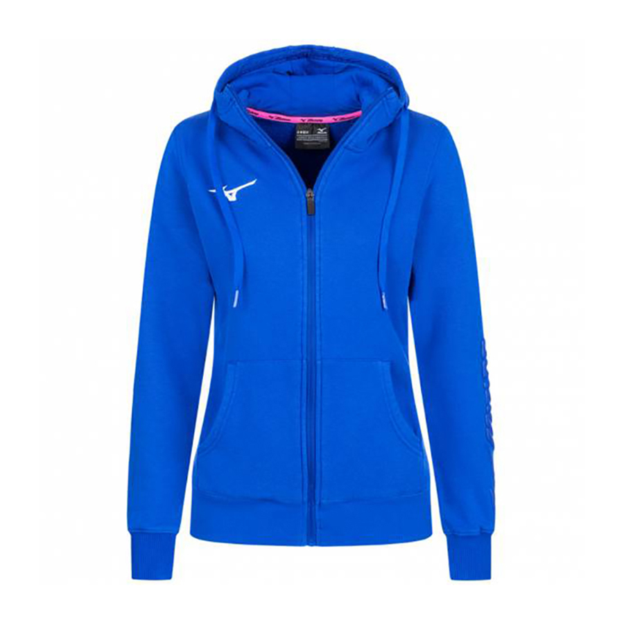 

Толстовка женская Mizuno 32EC9700-22 синяя L, 32EC9700-22