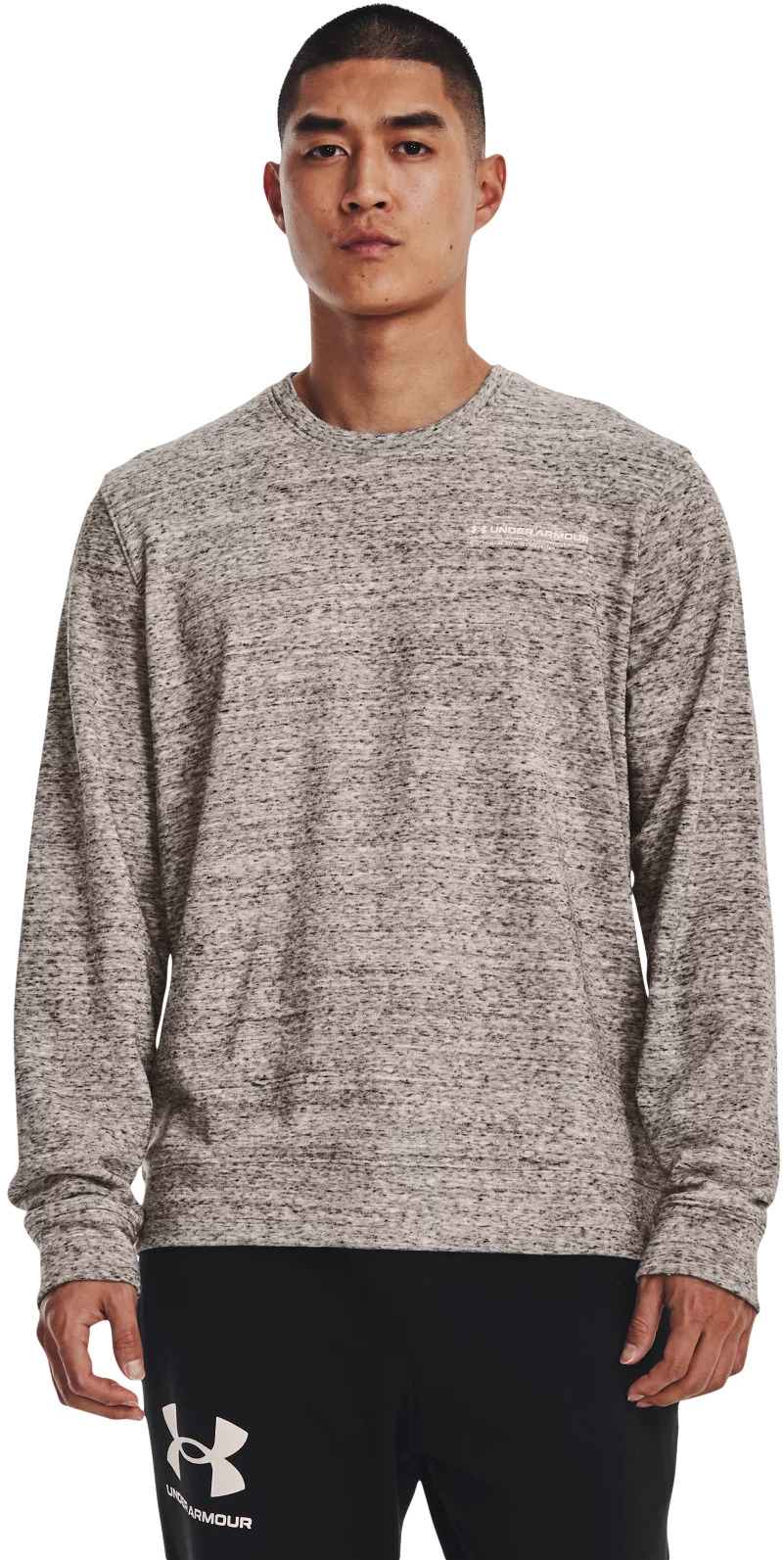 

Свитшот мужской Under Armour UA Rival Terry Logo Crew серый XL, UA Rival Terry Logo Crew