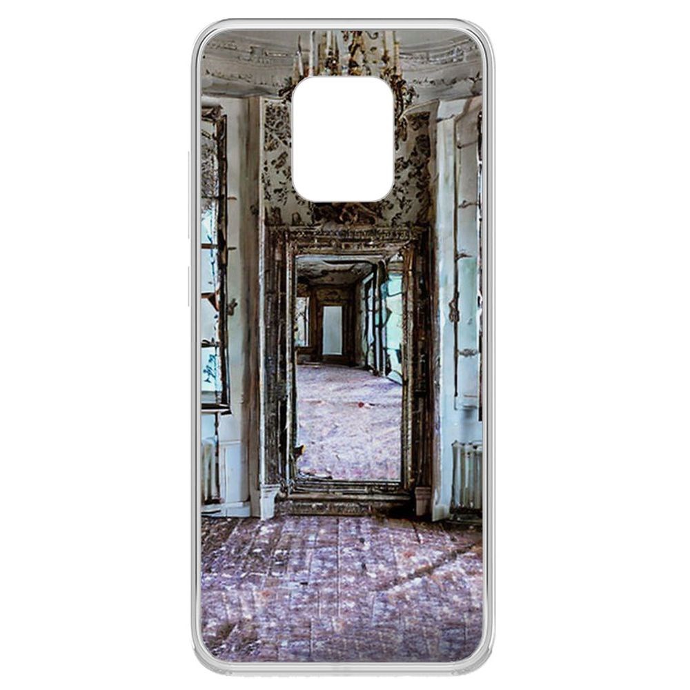 

Чехол-накладка Krutoff Clear Case Заброшенный особняк для Xiaomi Redmi 10X 5G, Прозрачный