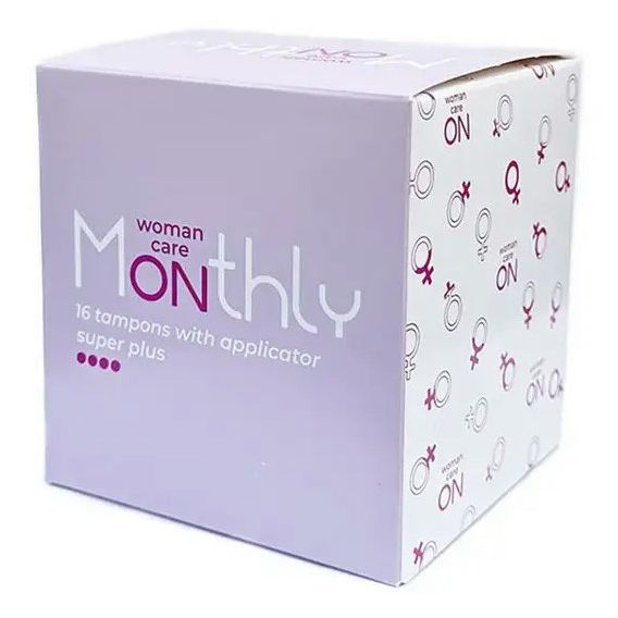 Тампоны гигиенические Monthly Super Plus 16 шт