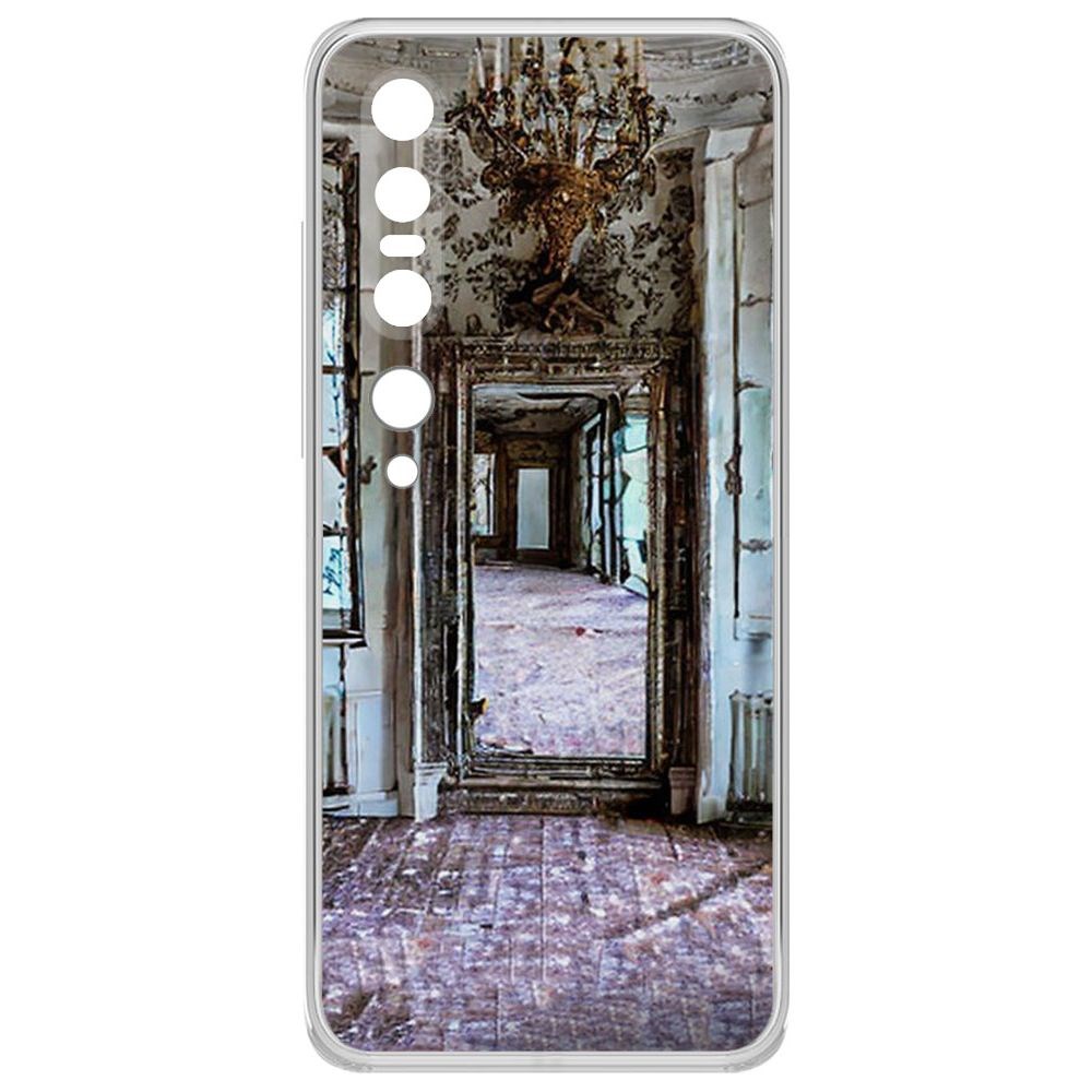 

Чехол-накладка Krutoff Clear Case Заброшенный особняк для Xiaomi Mi 10 Pro, Прозрачный