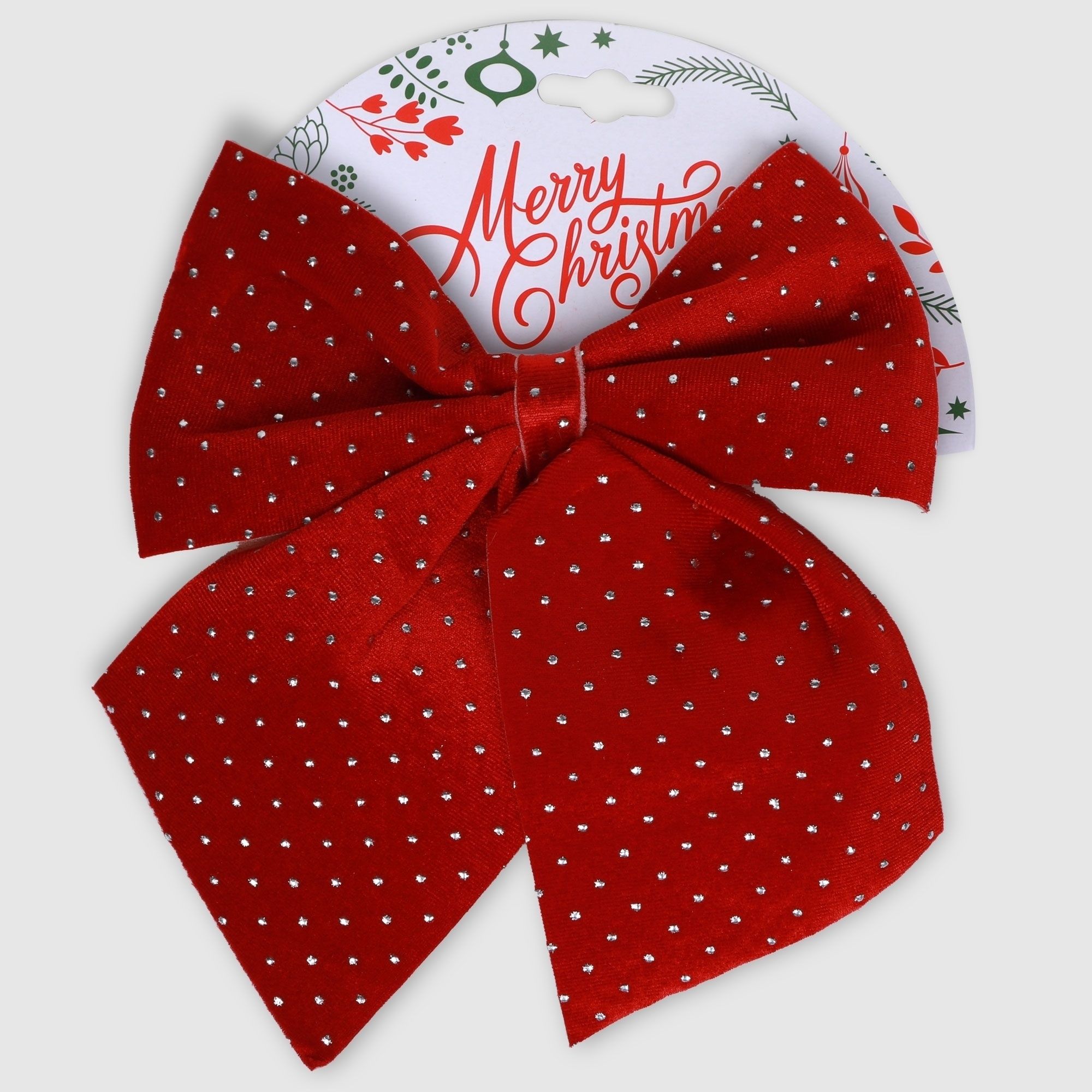 

Бант 24 см Due Esse Christmas красный