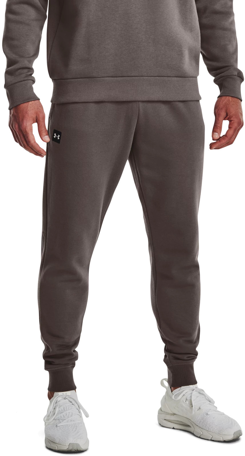 

Спортивные брюки мужские Under Armour UA Rival Fleece Joggers серые 50-52, Серый, UA Rival Fleece Joggers