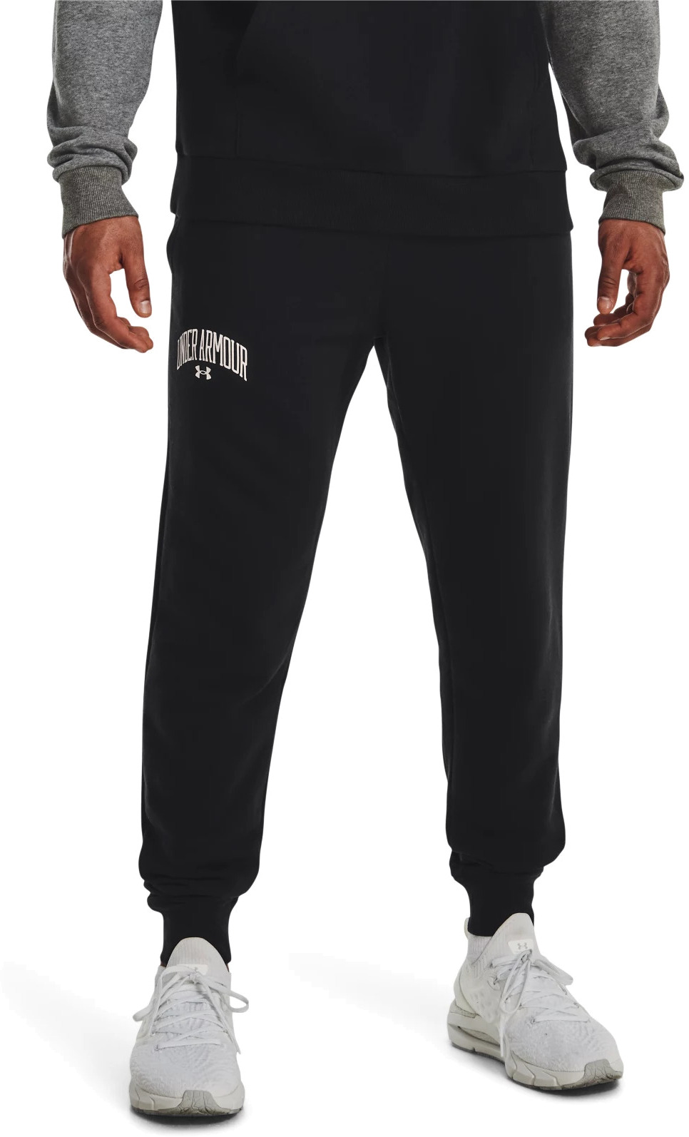 

Спортивные брюки мужские Under Armour UA Rival Flc WM Jogger-BLK черные 48-50, Черный, UA Rival Flc WM Jogger-BLK