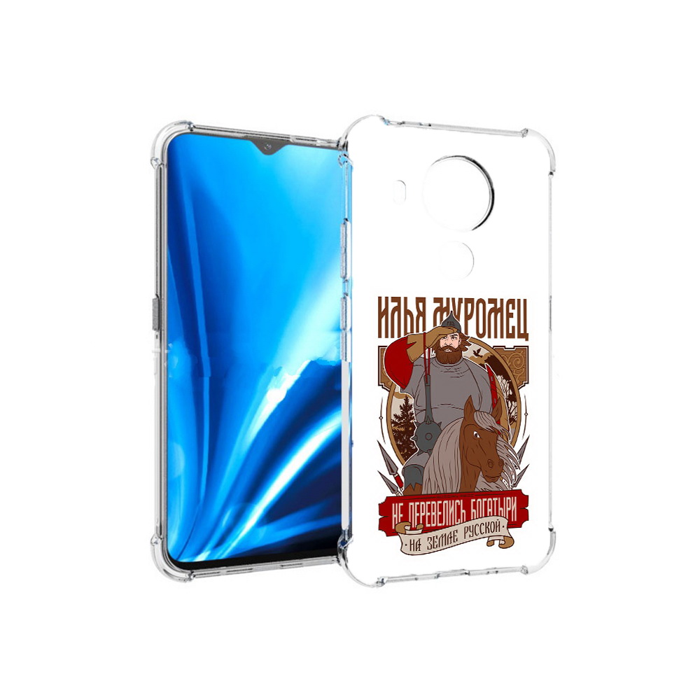

Чехол MyPads Tocco для Nokia 5.4 Илья Муромец (PT156621.100.92), Прозрачный, Tocco