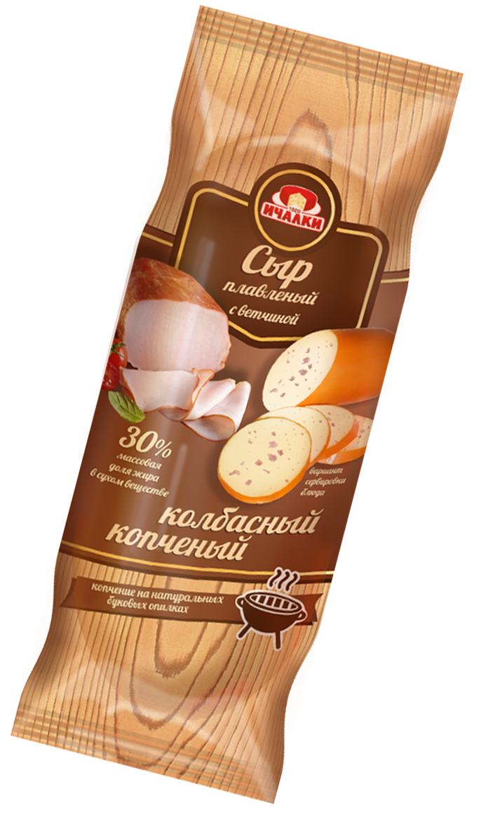 

Плавленый сыр Ичалки копченый с ветчиной колбасный 30% 500 г