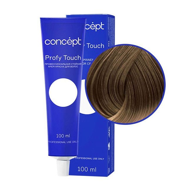 Купить Крем-краситель для волос Concept Profy Touch 6.1 Пепельно-русый, 100 мл