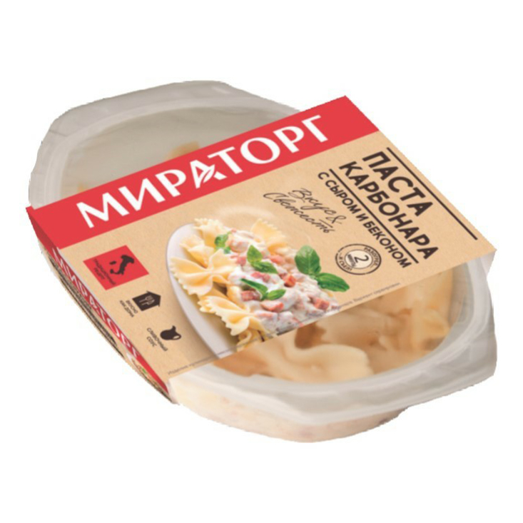 Паста Мираторг Карбонара 260 г