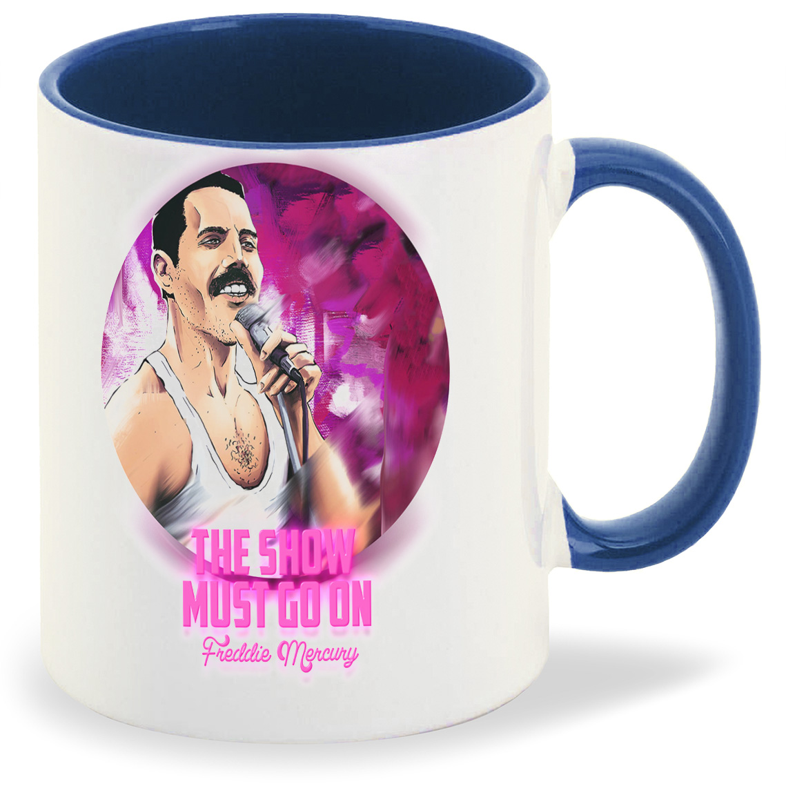 

Кружка CoolPodarok Легенда The Show Must Go On, Легенда The Show Must Go On