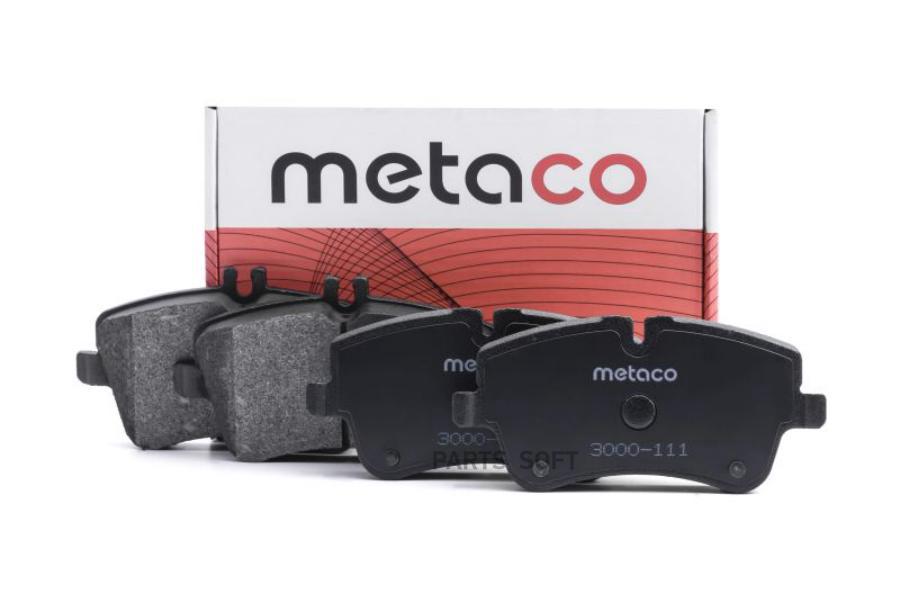 

Тормозные колодки METACO передние 3000-111