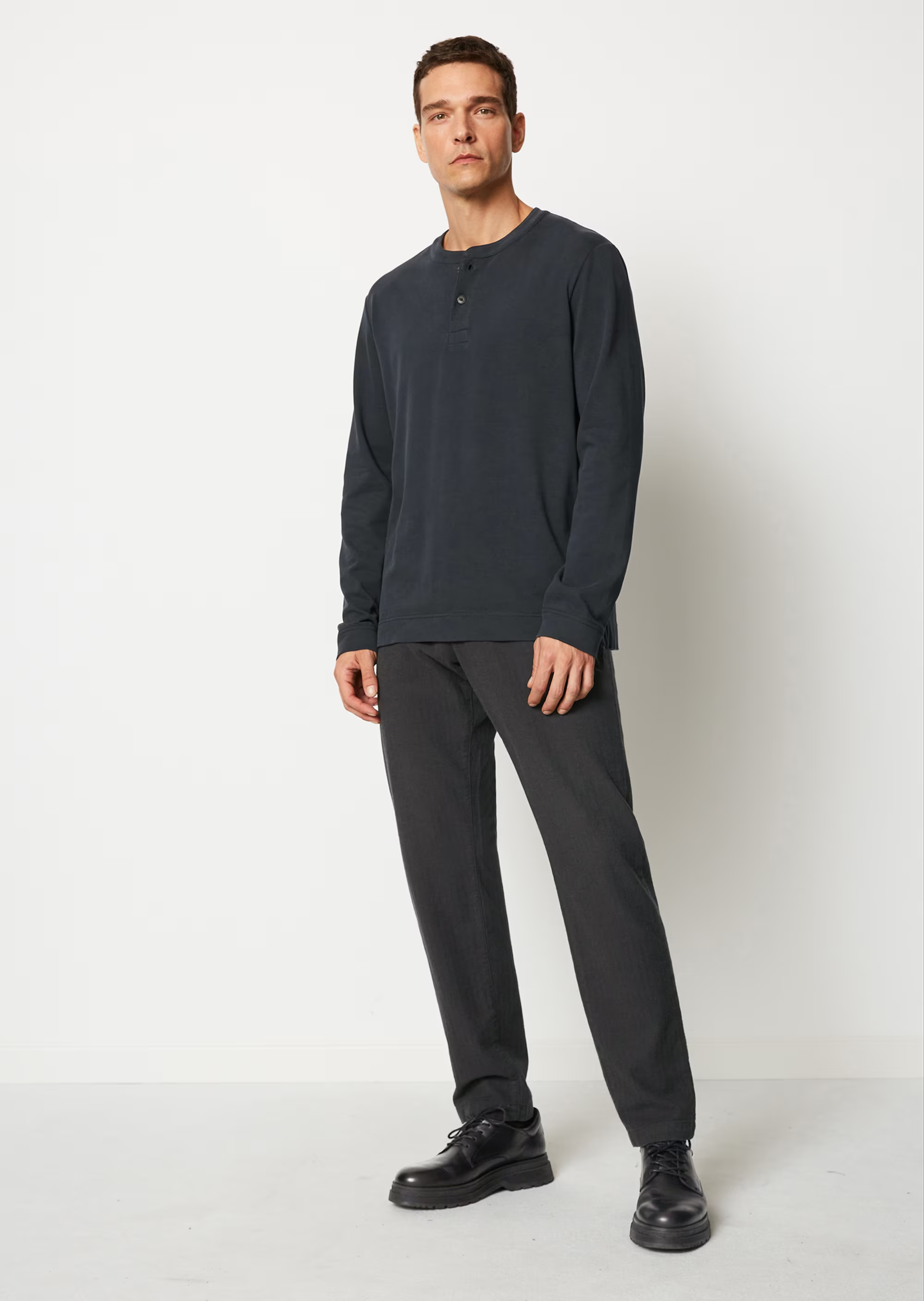 

Лонгслив мужской Marc O’Polo 329204252096 синий XL, 329204252096