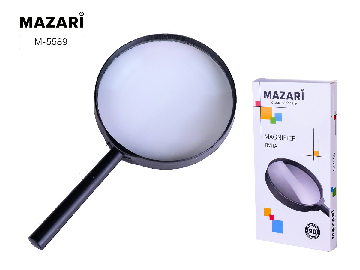 Лупа Mazari 2-кратная d=90мм