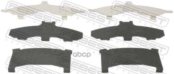 

Монтажный Комплект Для Дисковых Колодок Mitsubishi Asx 2010- 0403-Cw6wf Febest арт. 0403-C