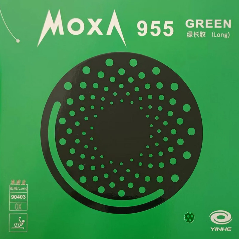 Накладка для н/тенниса Yinhe 955 Green, Green, OX