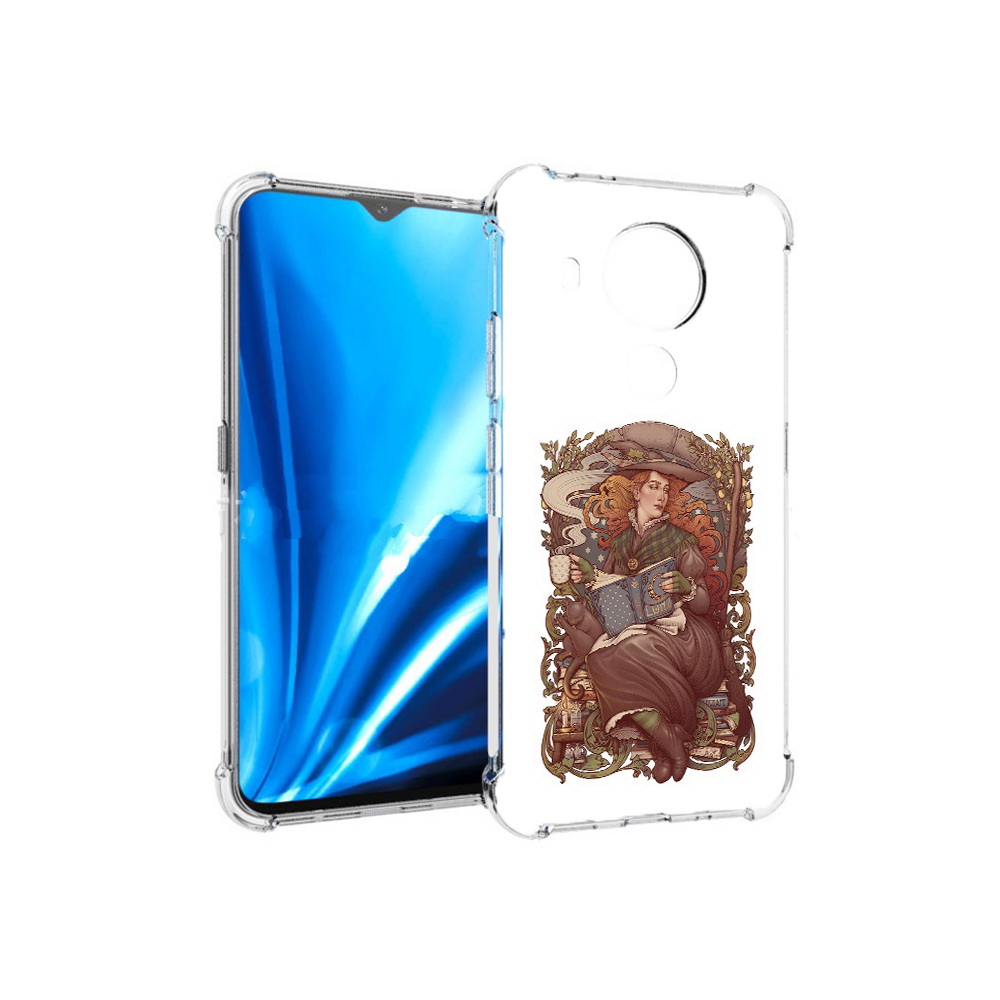 

Чехол MyPads Tocco для Nokia 5.4 Женские_126 (PT156621.100.81), Прозрачный, Tocco