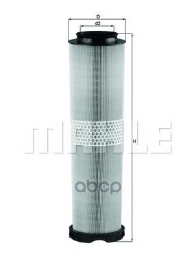 

Фильтр воздушный двигателя Mahle/knecht LX8166